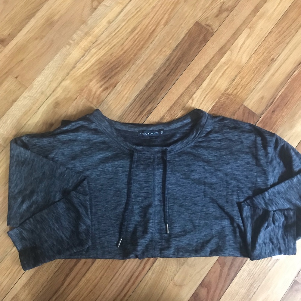 4/$28 Loose Dark Grey Sweater